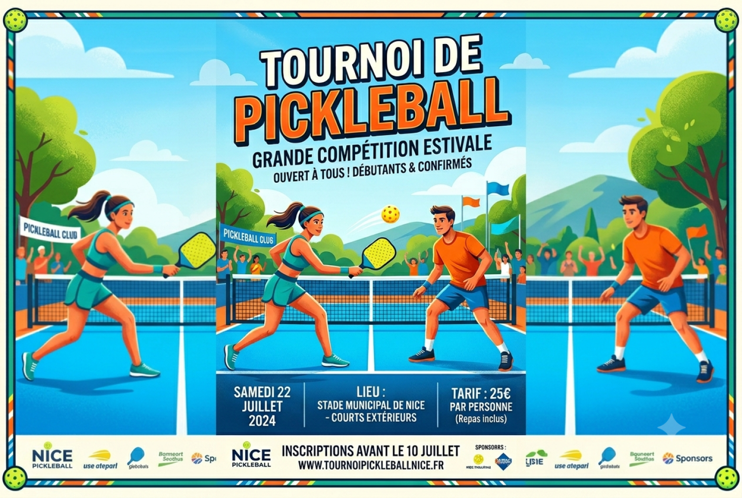 Joola Pickleball Tour Ile de France - Etape St Jean de Changis